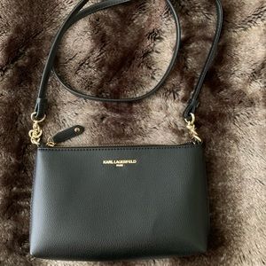 Karl Lagerfeld Black Crossbody Bag